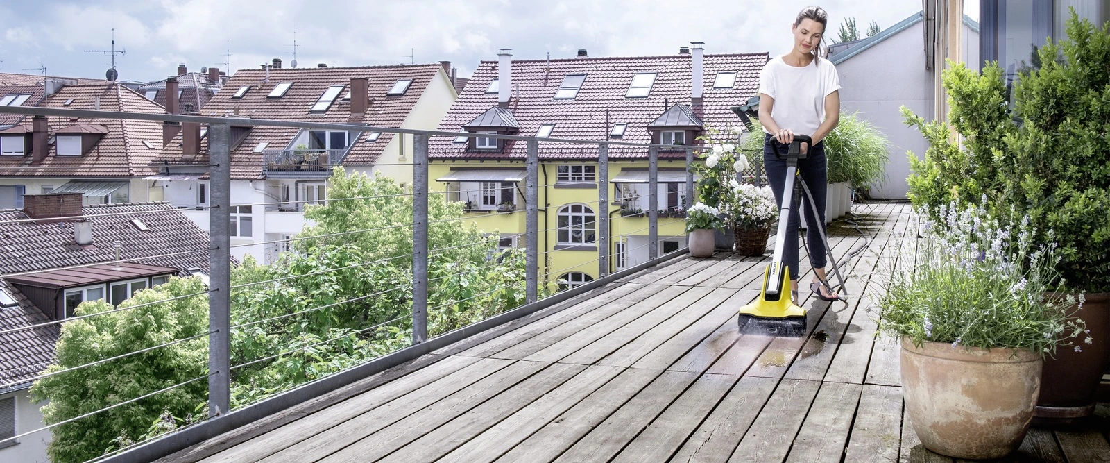 how to use patio cleaner with karcher k2