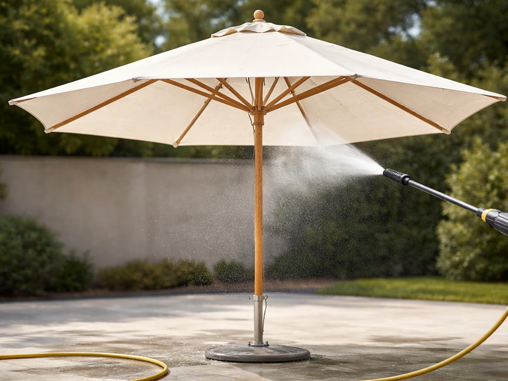 Can You Pressure Wash a Patio Umbrella Safely