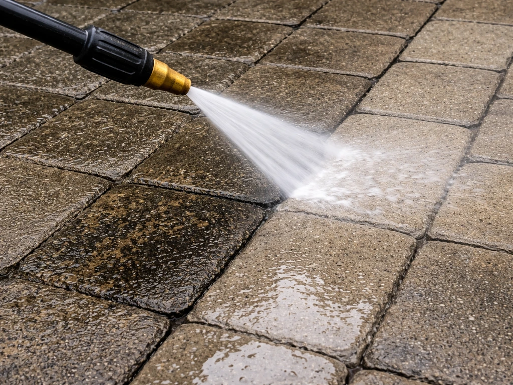 How to Pressure Wash a Patio Step by Step for Concrete and Pavers