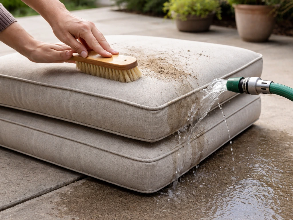 Can You Power Wash Patio Cushions? Safe Steps by Material
