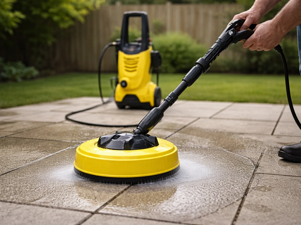How to Use a Patio Cleaner with a Karcher K3 Pressure Washer